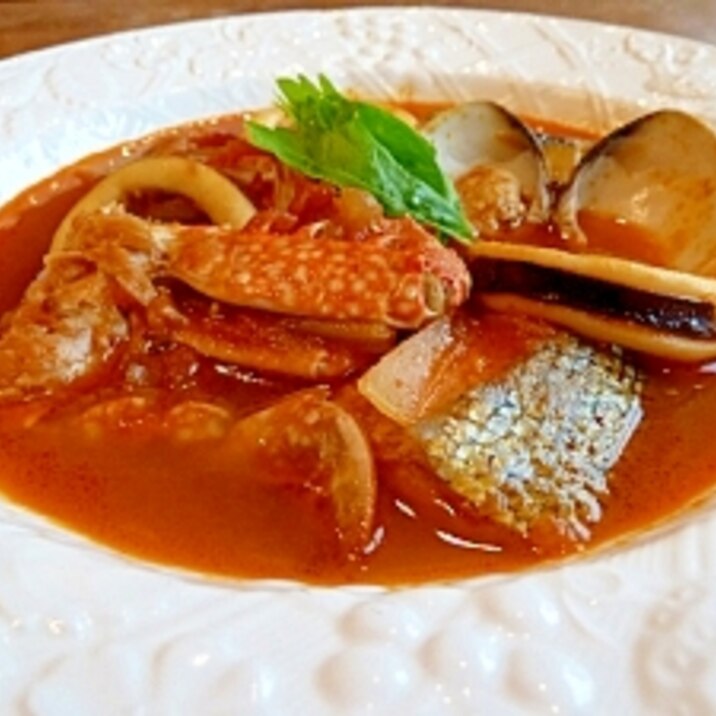 簡単ブイヤベース風 魚介のトマトソース煮 レシピ 作り方 By Kouaya2319 楽天レシピ 簡単ブイヤベース風 魚介のトマトソース煮 レシピ 作り方 By Kouaya2319 楽天レシピ